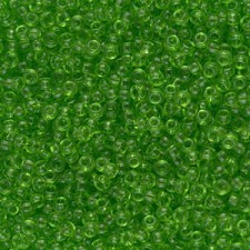 Miyuki rocailles Perlen 11/0 - Transparent lime 11-144
